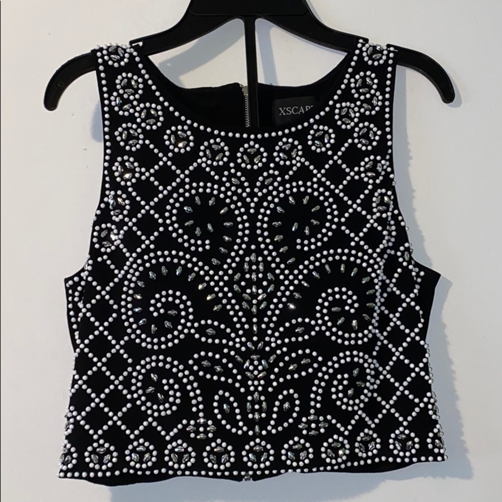 XSCAPE Two piece Prom Dress